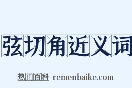 弦切角近义词是什么意思的图片